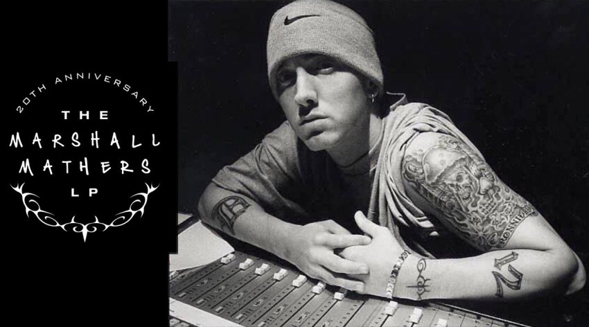 Eminem Poster - The Marshall Mathers LP Album Cover Poster Print