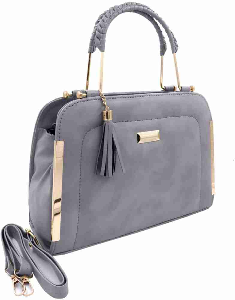 VRUGRA Grey Messenger Bag Finland stylie PU Leather Ladies purse