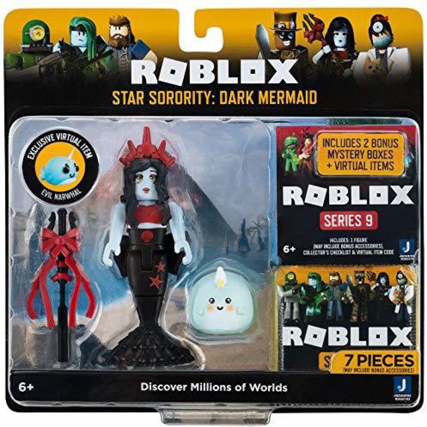 Roblox Action Collection - Series 9 Mystery Figure [Includes 1 Figure + 1  Exclusive Virtual Item] 