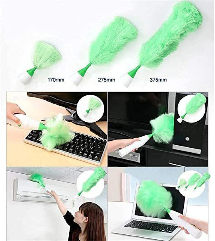 Hand-Held, Sward Go Dust Electric Feather Spin Motorized Cleaning Brush Set  Home