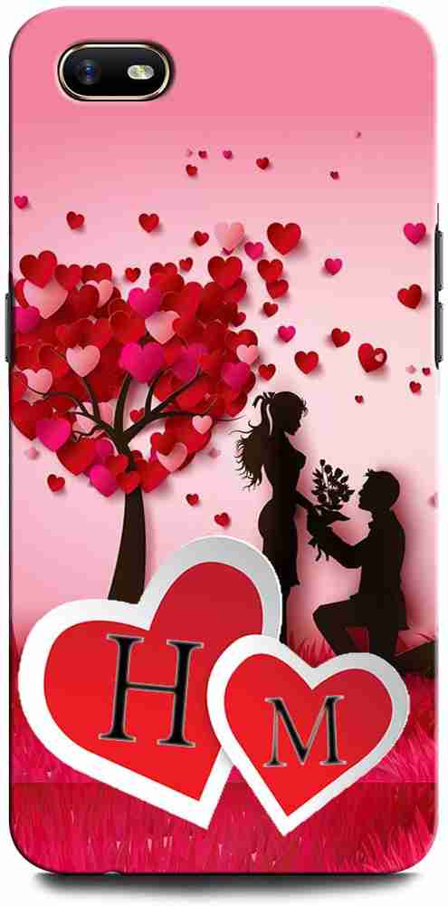 GRAFIQE Back Cover for OPPO A1k HM H LOVE M M LOVE H H LETTER M LETTER HM NAME GRAFIQE Flipkart