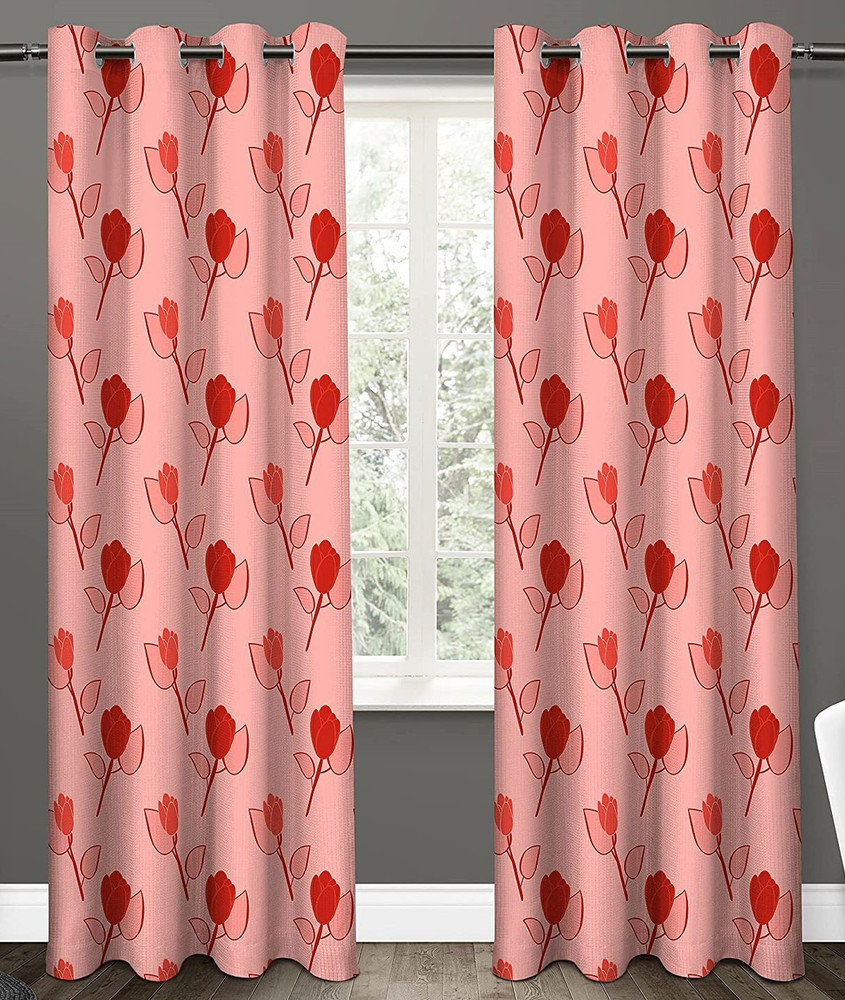 sai fashion 214 cm (7 ft) Polyester Room Darkening Door Curtain  