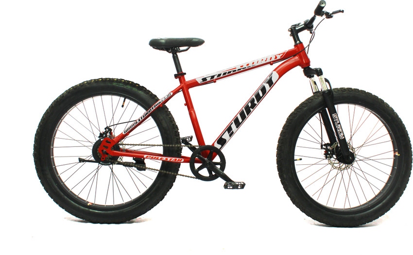 Sturdy Bikes Fat Bike Single Speed 26 inch wheels 26 T Fat Tyre Cycle Price in India Buy Sturdy Bikes Fat Bike Single Speed 26 inch wheels 26 T Fat Tyre