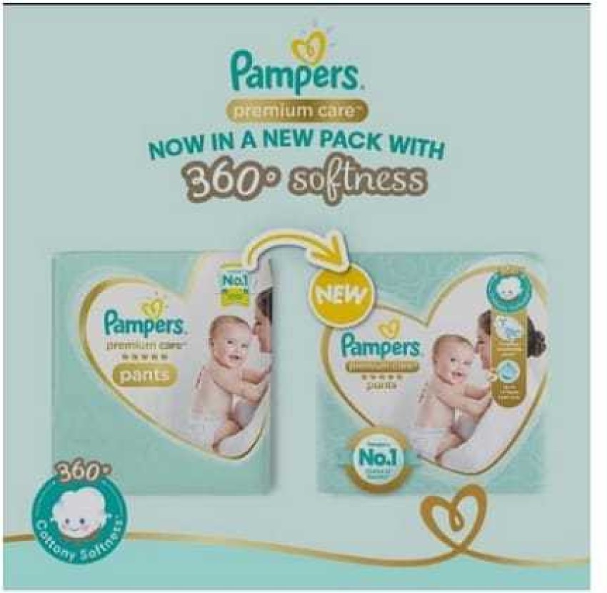 Pampers Premium Care Pants, Medium Size Baby Diapers, (M) 54 Count