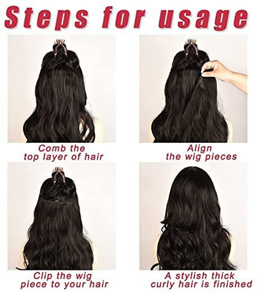 Human Hair Natural Black Hair Wig