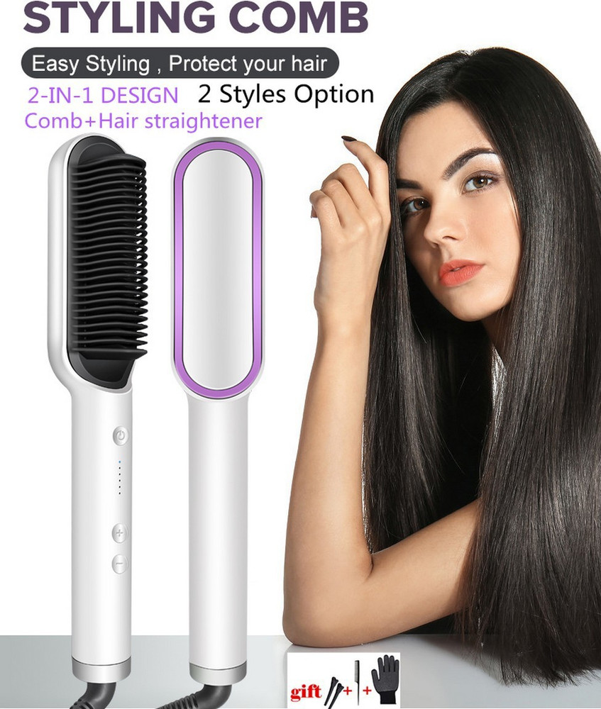 Styling comb for straightening hair online