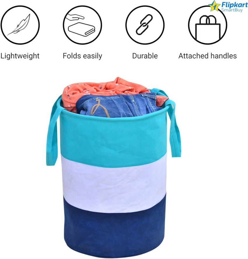 Flipkart SmartBuy 45 L Green, White, Blue Laundry Bag - Buy Flipkart  SmartBuy 45 L Green, White, Blue Laundry Bag Online at Best Price in India