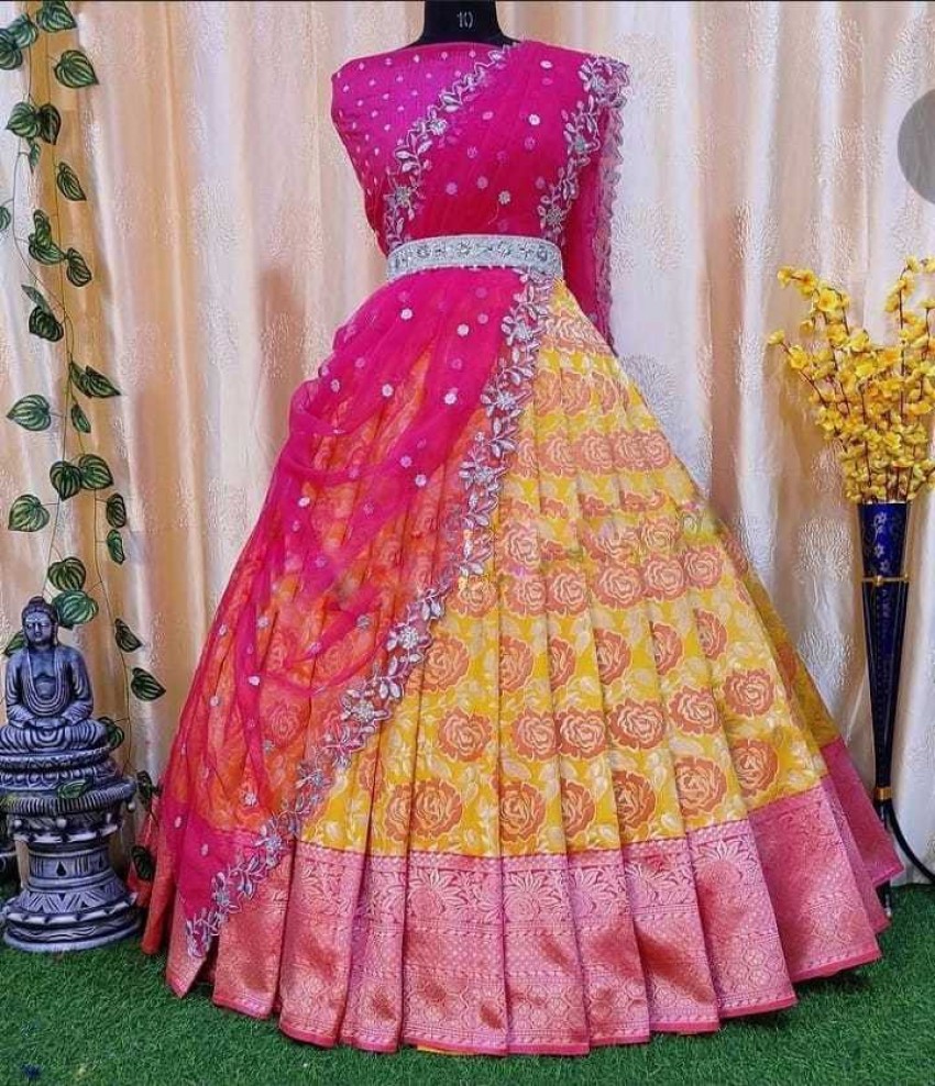 flipkart bridal lehenga choli for wedding -1128127671 | Heenastyle