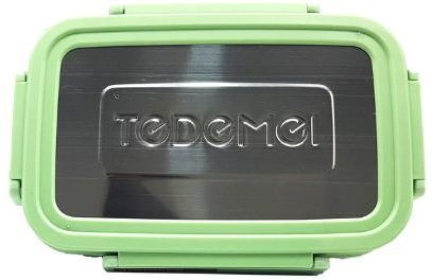 New TeDeMei Stainless Steel Kids School Lunch Box Green 2