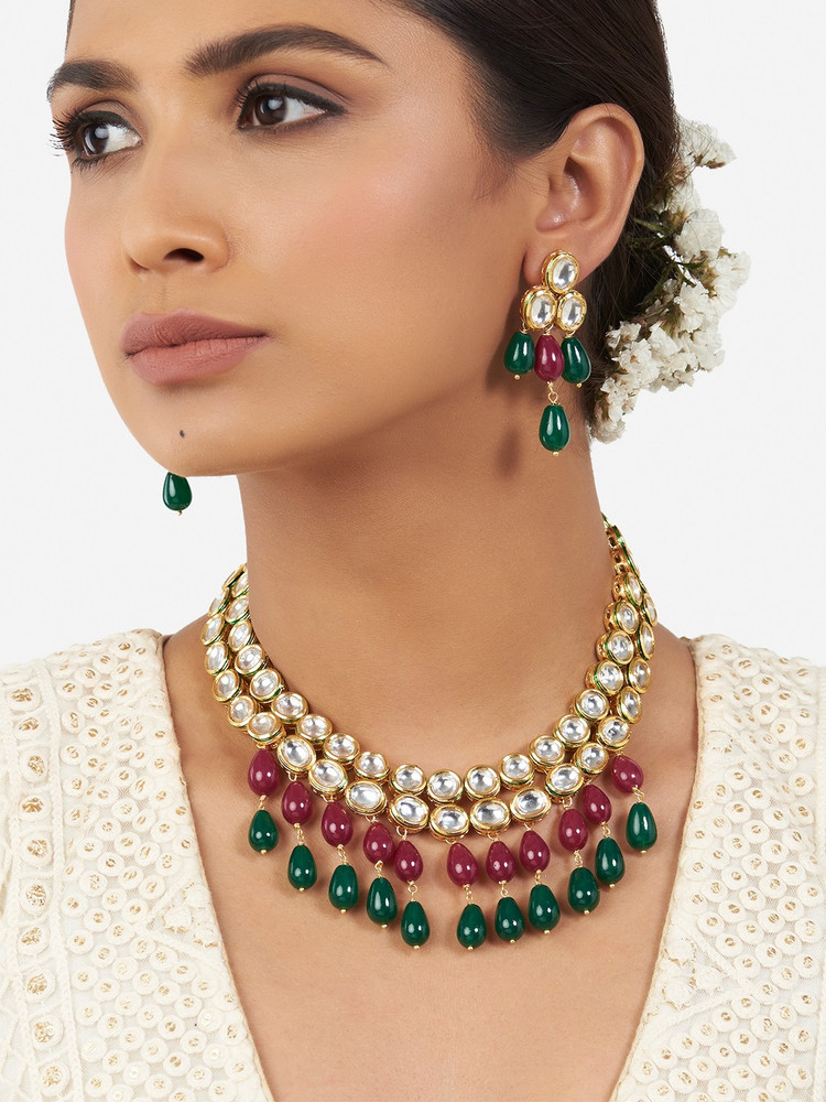 Flipkart clearance kundan jewellery
