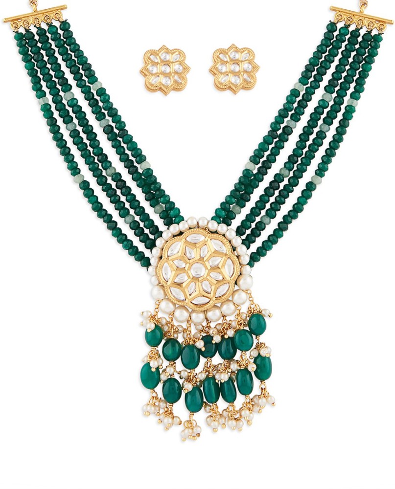 Diamond on sale necklace flipkart