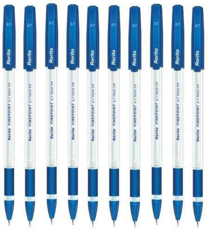 Fine point colored store ballpoint pens