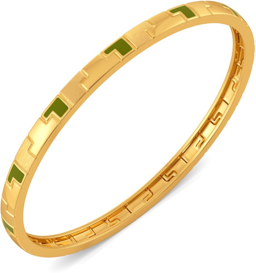 Buy Yellow Gold Bracelets & Bangles for Women by Melorra Online