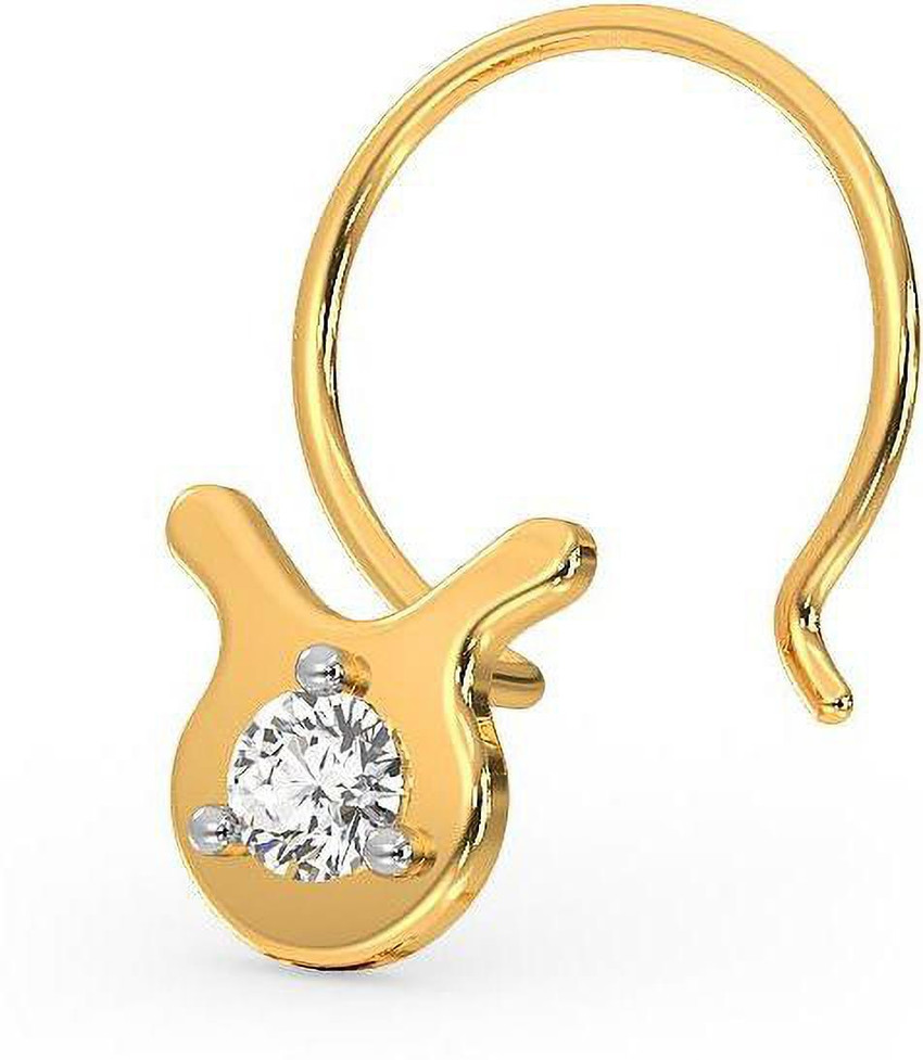 Kalyan jewellers nose ring with price store