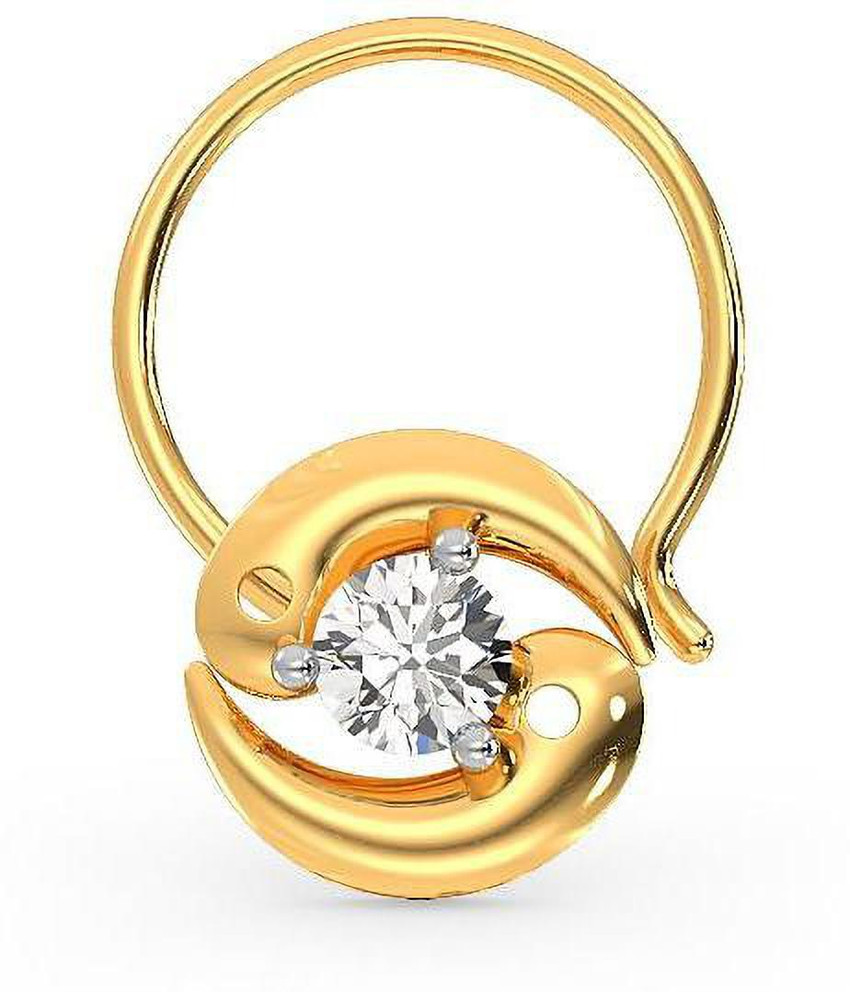 Kalyan jewellers nose piercing hot sale
