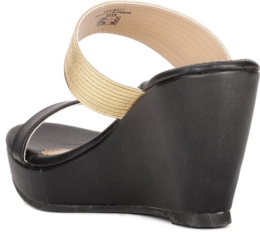 Black wedge flip online flops