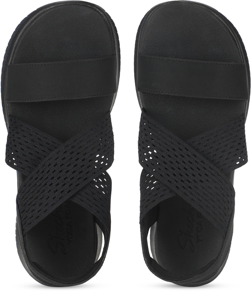 Skechers womens sandals deals memory foam