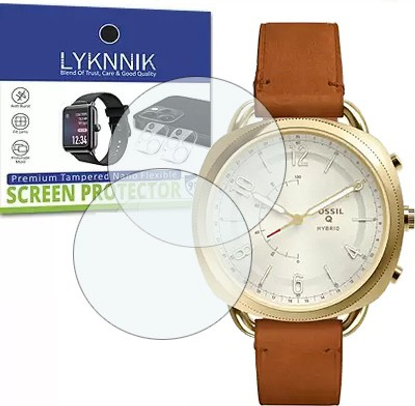 LYKNNIK Screen Guard for FOSSL FTW 1201 Hybrid Smartwatch