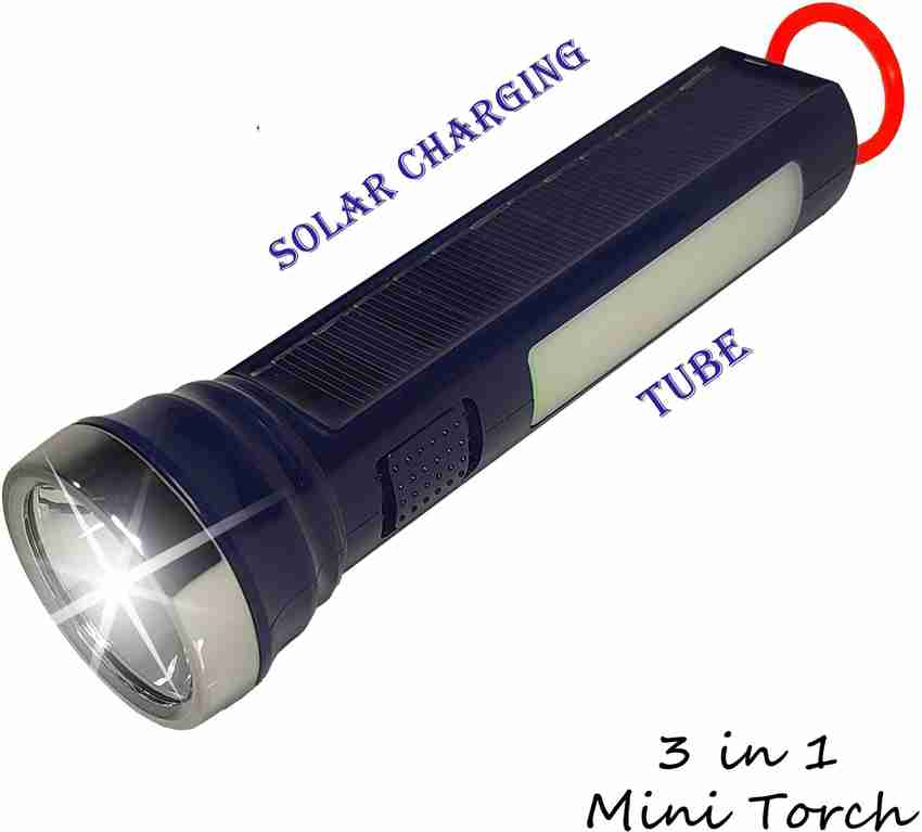 ZFX LED Torch Light Long Range 1000 meter With Solar Panel Tube Small Hand Torch Price in India Buy ZFX LED Torch Light Long Range 1000 meter With Solar Panel Tube Small Hand Torch online at Flipkart....