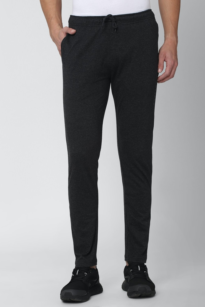 PETER ENGLAND Solid Men Grey Track Pants
