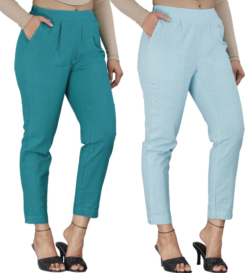 SKY BLUE TROUSERS FOR WOMENS AND GIRLS
