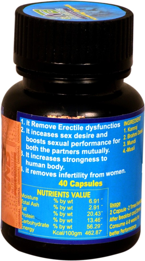 Nutribooster Stamina Builder Kamraj dandi 30 Capsules Price in