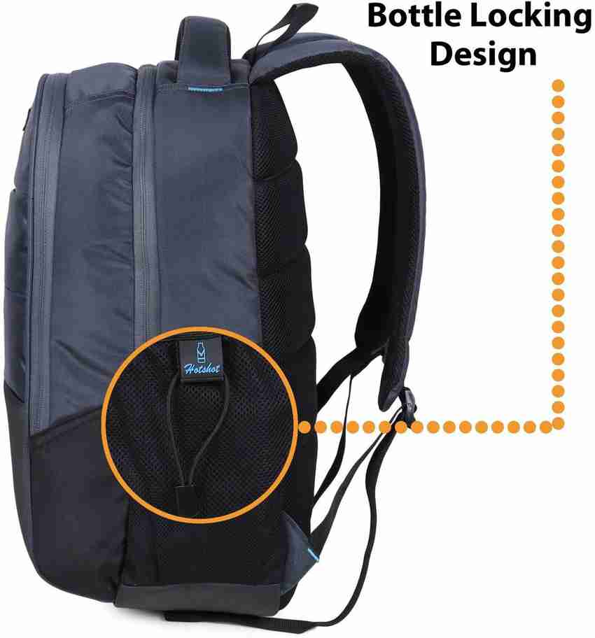 HOT SHOT HOTSHOT1300 Officebag Schoolbag LaptopBackpack Anti theft