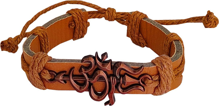 Shiv Jagdamba Leather Copper Bracelet Price in India Buy Shiv Jagdamba Leather Copper Bracelet Online at Best Prices in India Flipkart