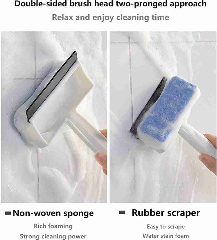 Buy Kunya 2 in 1 Floor Scrub Brush with Squeegee, Floor Brush