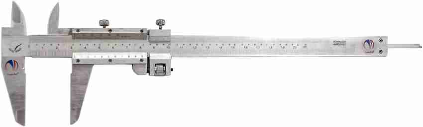 Mass Pro Manual Vernier Caliper With Storage Box Case Gauge