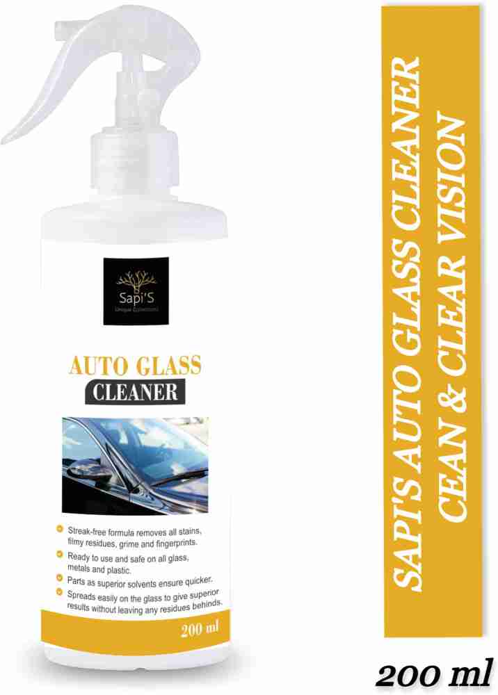 SAPI'S Auto Glass Cleaner Auto Glass Cleaner, Glass Polish & Hard Water  Spot Remover, 200 mL Pack of 1 Vehicle Interior Cleaner Price in India - Buy  SAPI'S Auto Glass Cleaner Auto