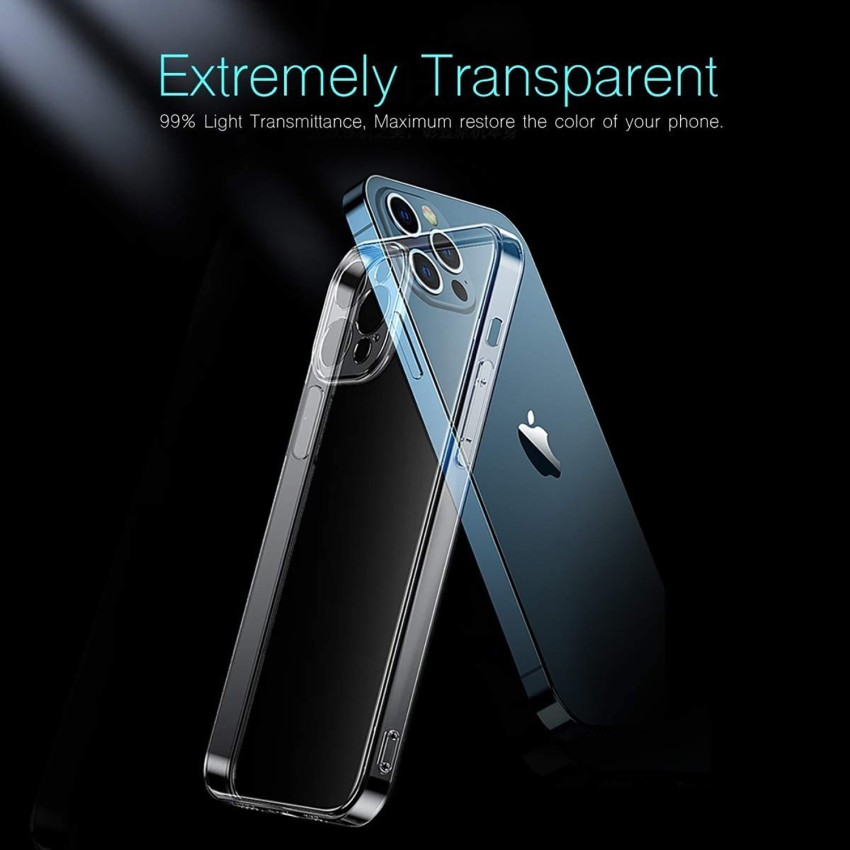 Tough Lee Back Cover for Apple iPhone 12 (Thermoplastic  Polyurethane_Transparent) : .in: Electronics