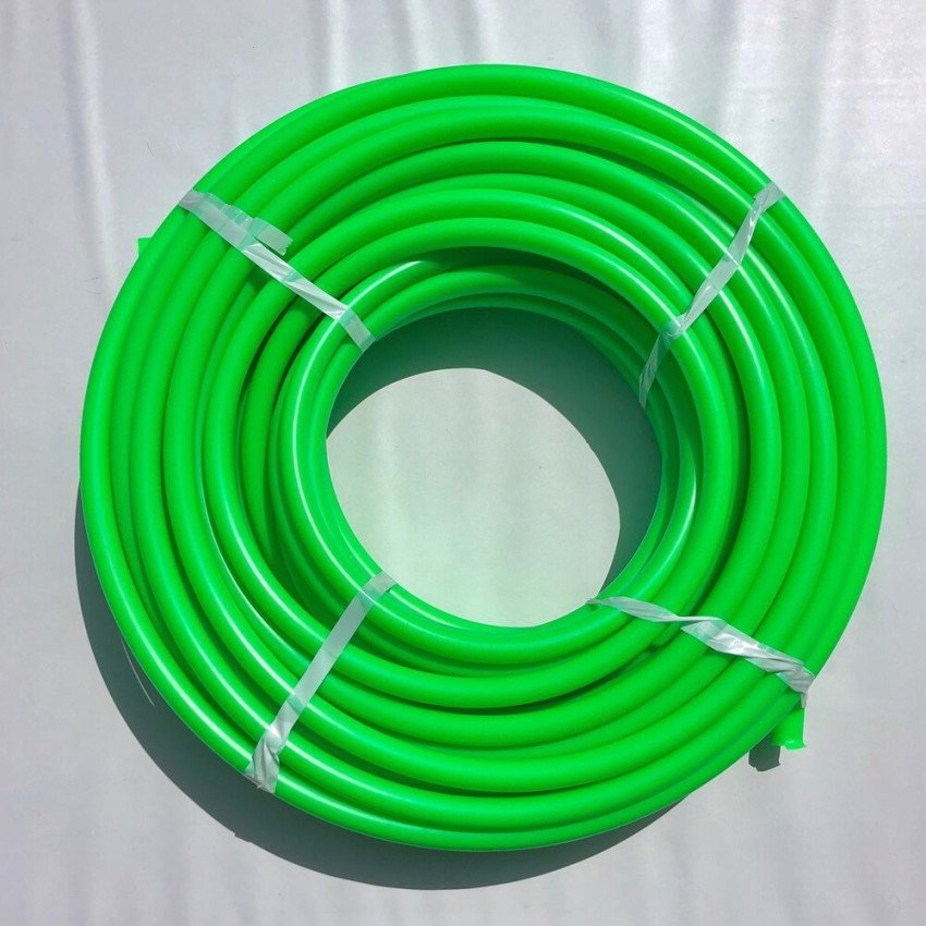 PVC Garden Hose 1/2 Inch, Flexible Water Hose with Brass Fittings