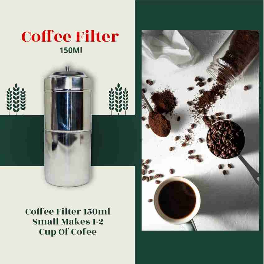 Dcenterprises Stainless Steel Filter Indian Coffee Filter Small Indian  Coffee Filter Price in India - Buy Dcenterprises Stainless Steel Filter  Indian Coffee Filter Small Indian Coffee Filter online at