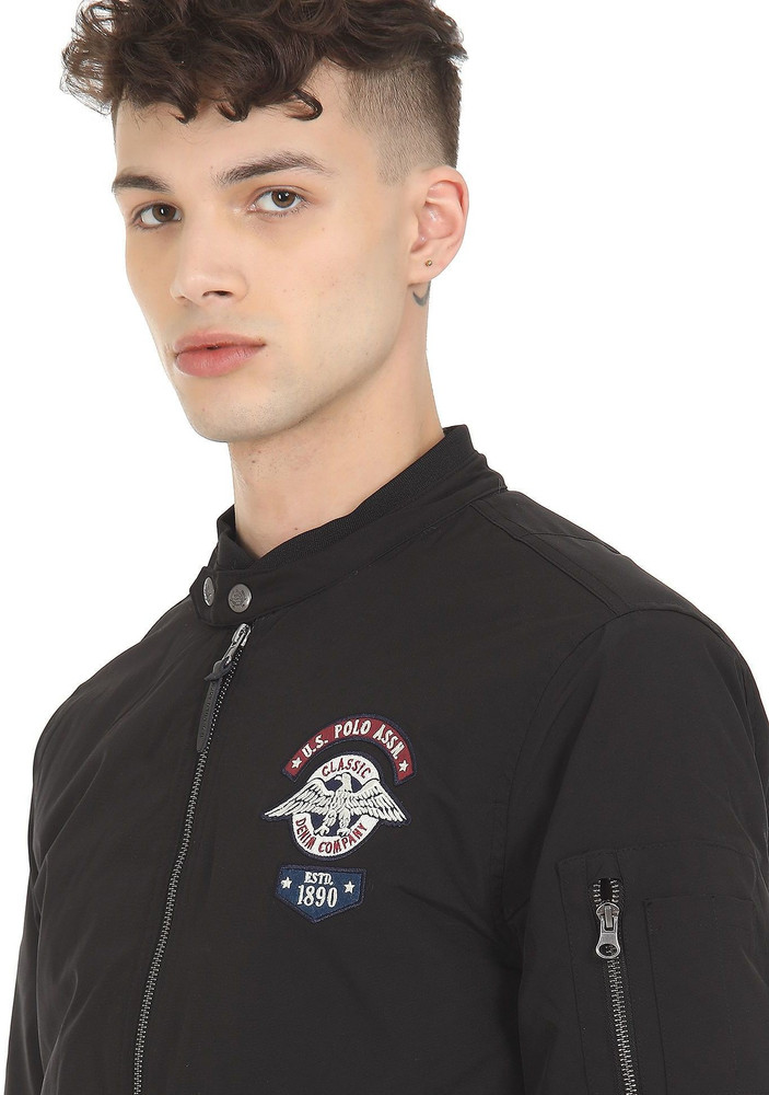 U.S. POLO ASSN. Full Sleeve Solid Men Jacket Buy U.S. POLO ASSN