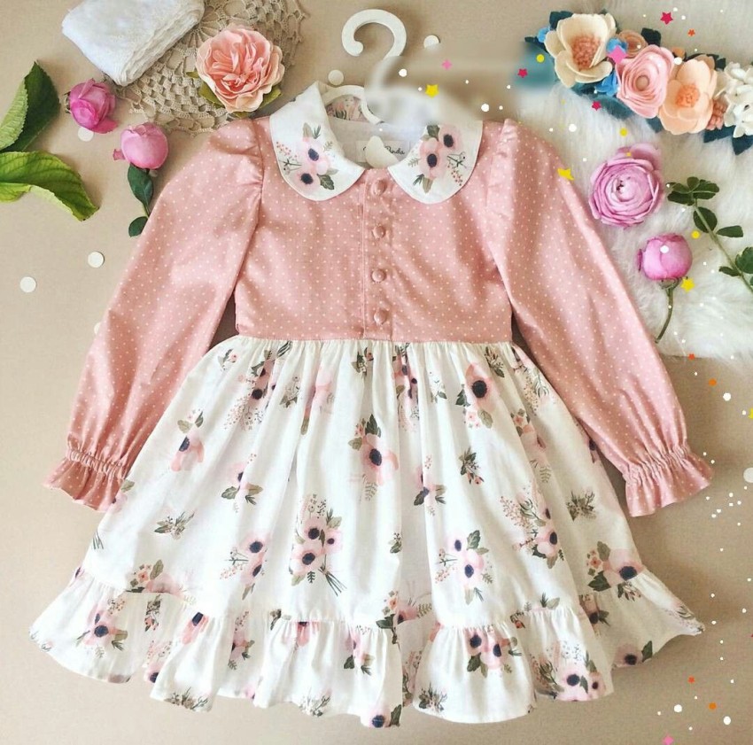 Baby collar outlet frock