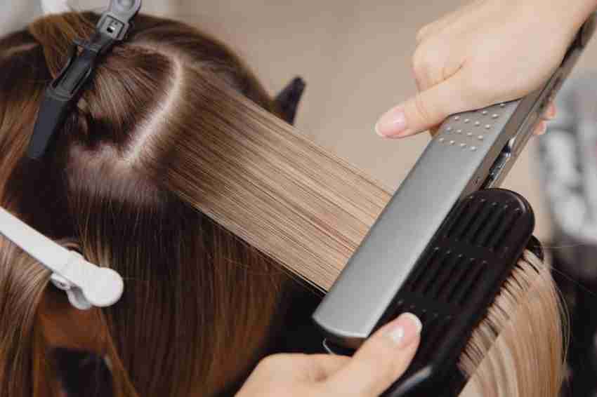 Hair ironing price in parlour online