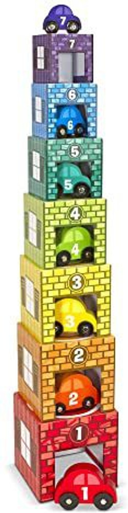 Melissa and doug nesting cars best sale