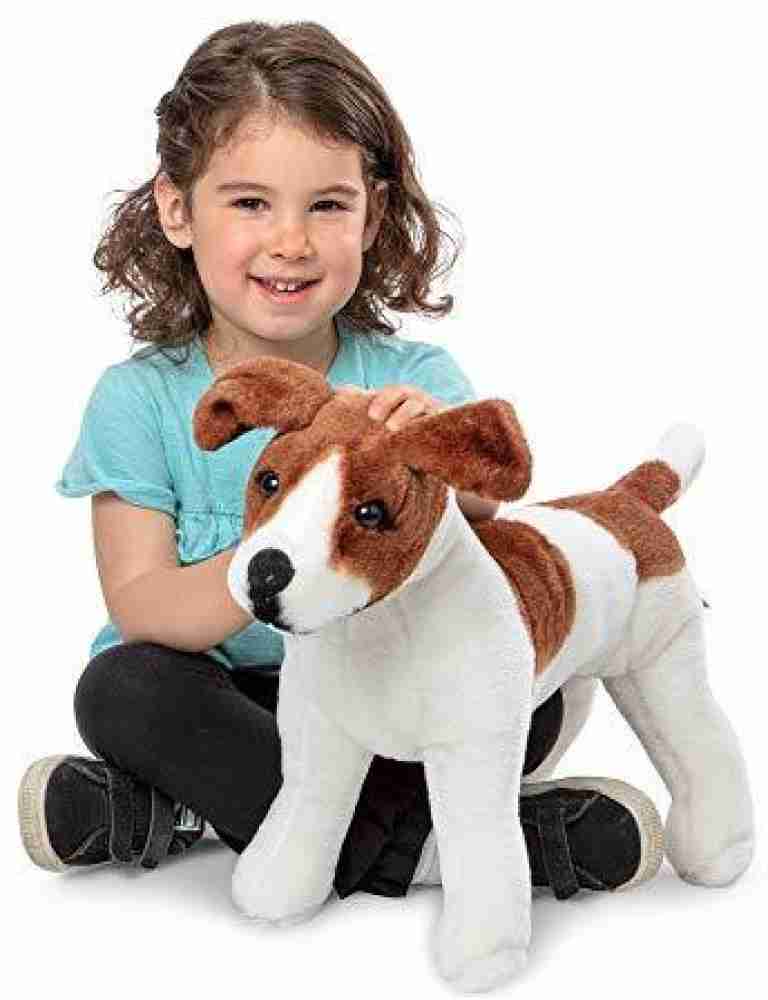 MELISSA & DOUG Giant German Shepherd - Lifelike Stuffed Animal Dog