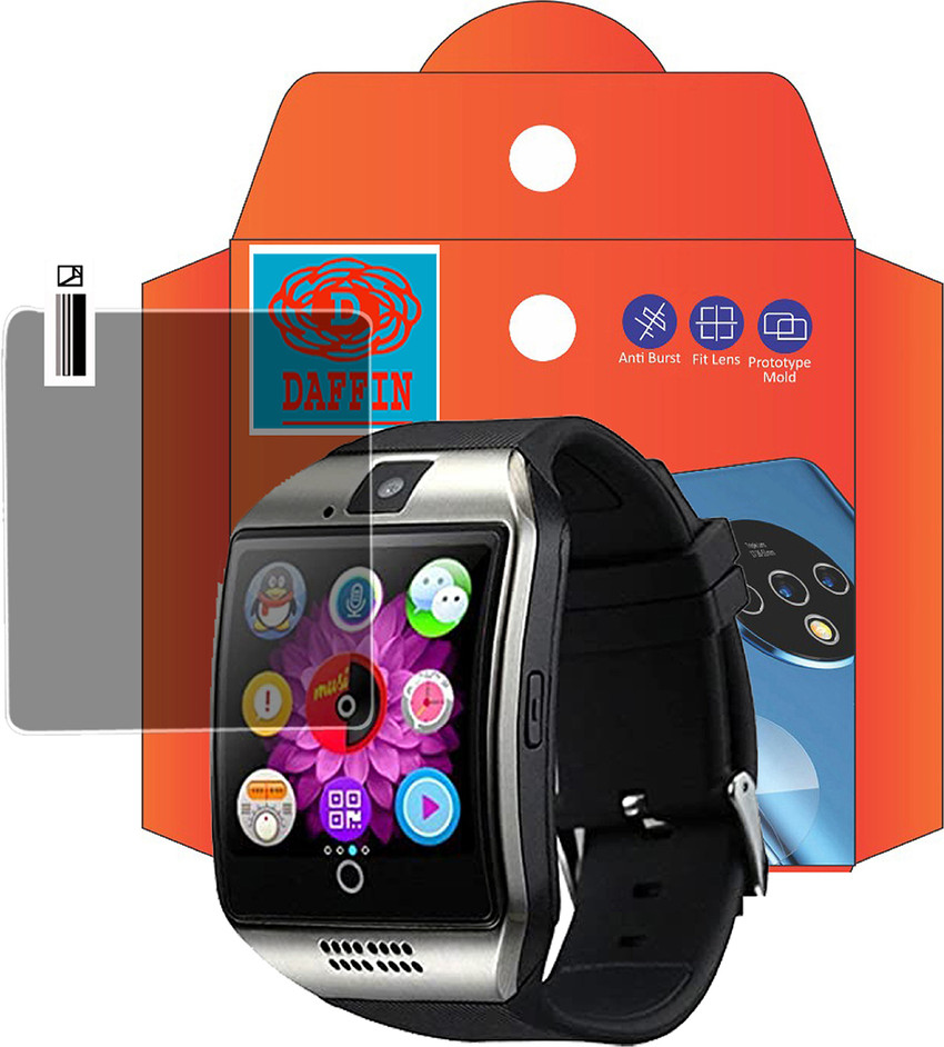 daffin Screen Guard for Q18 Bluetooth Smartwatch 4G daffin