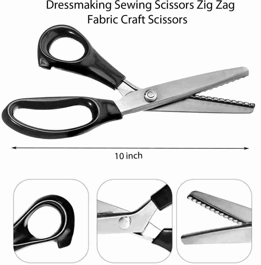 Zig zag scissors for fabric india hotsell