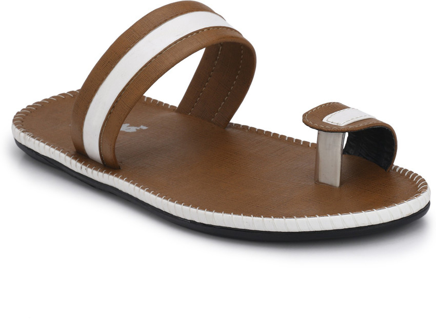 Mens leather look slippers deals