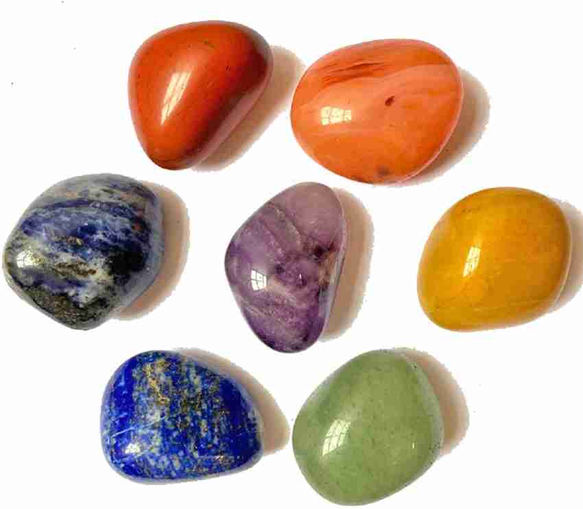 Bundle of 52 tumbled gemstones deals