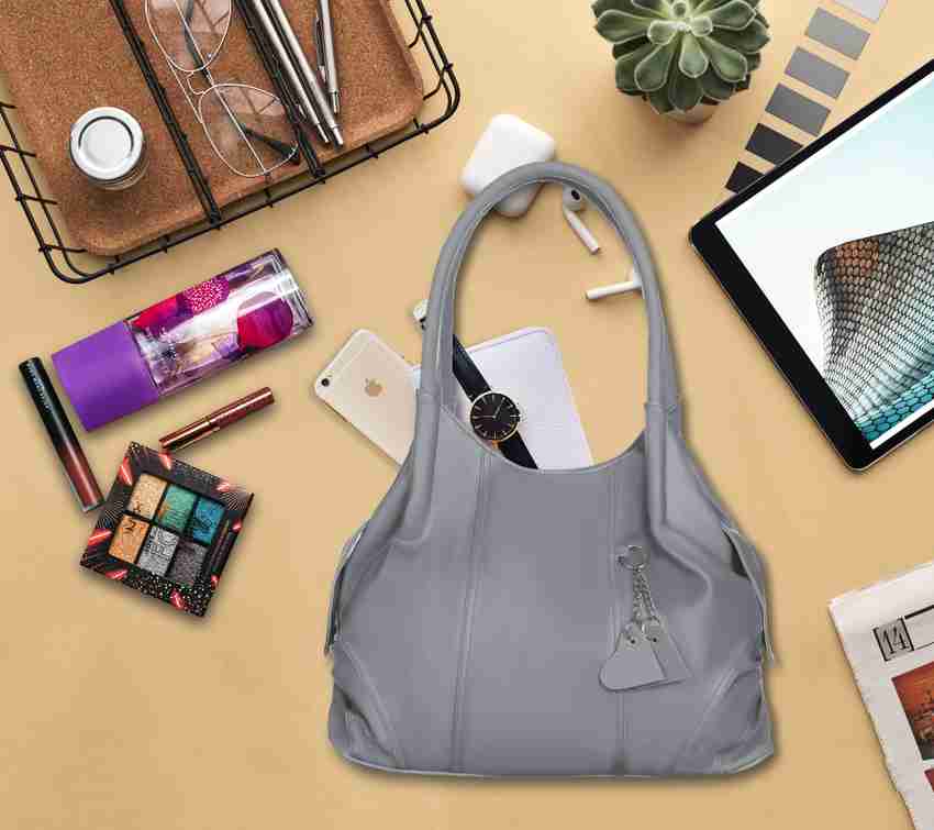 Buy Bright Bags Women Grey Shoulder Bag Grey Online Best Price