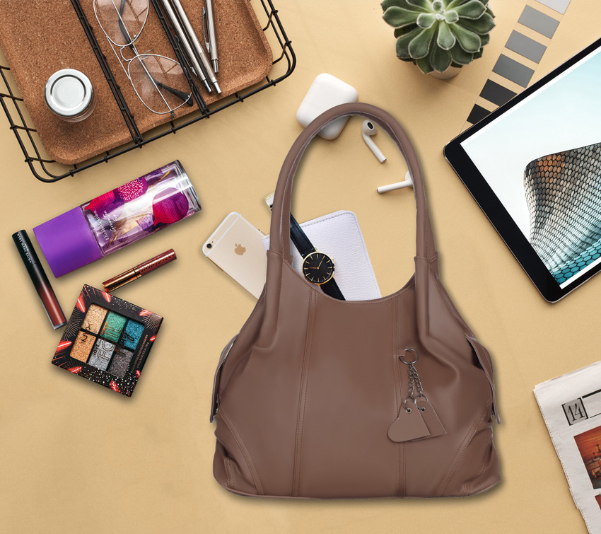 Bright Bags Multicolor Hand held Bag Casual Stylish Girl s Western Look Handbags Dark Brown Price in India Flipkart
