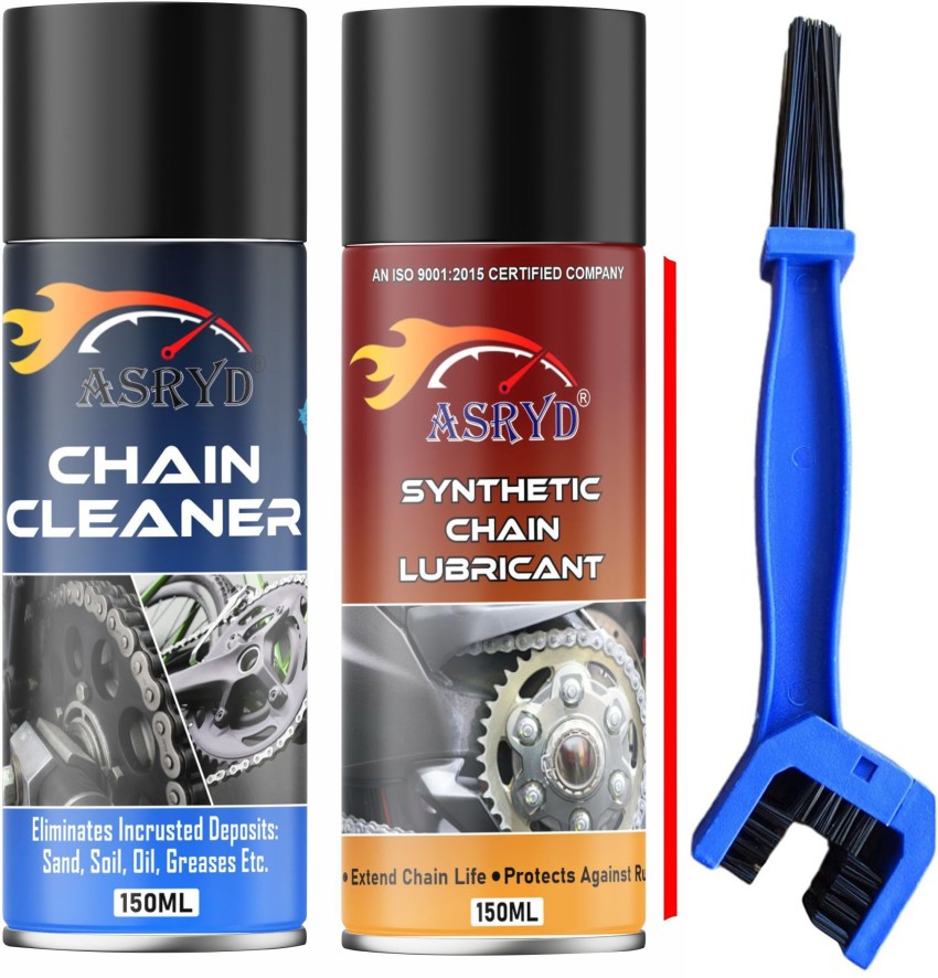 ASRYD Chain Lubricant Synthetic+Chain Cleaner With Brush