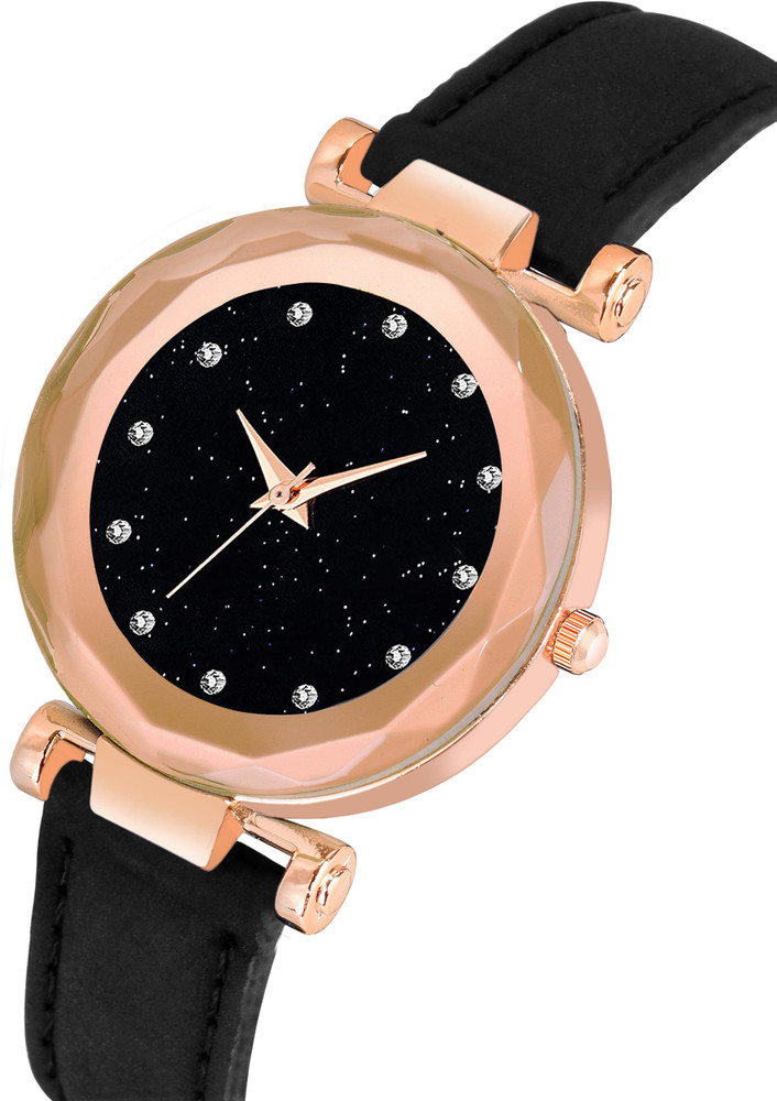 Ladies leather watches in flipkart clearance