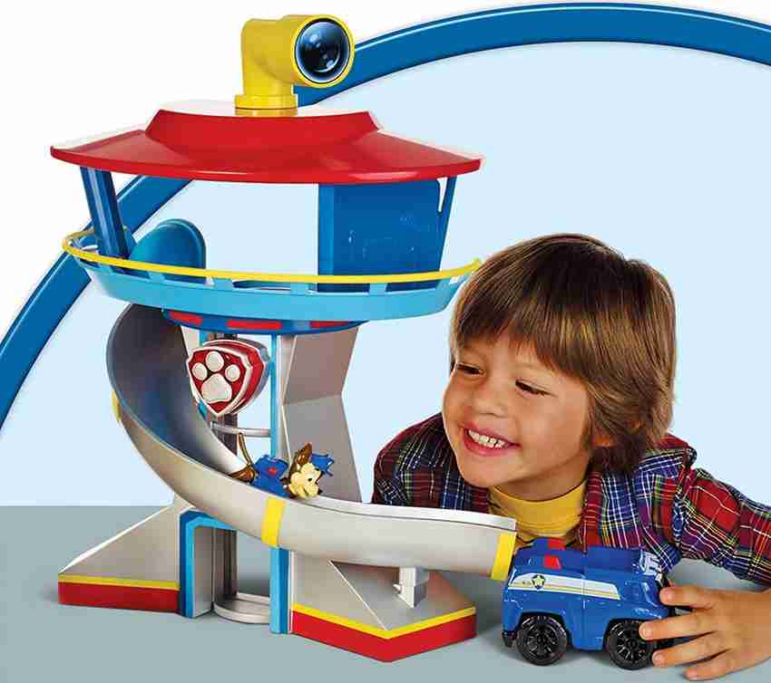 Paw patrol lookout deals tower playset