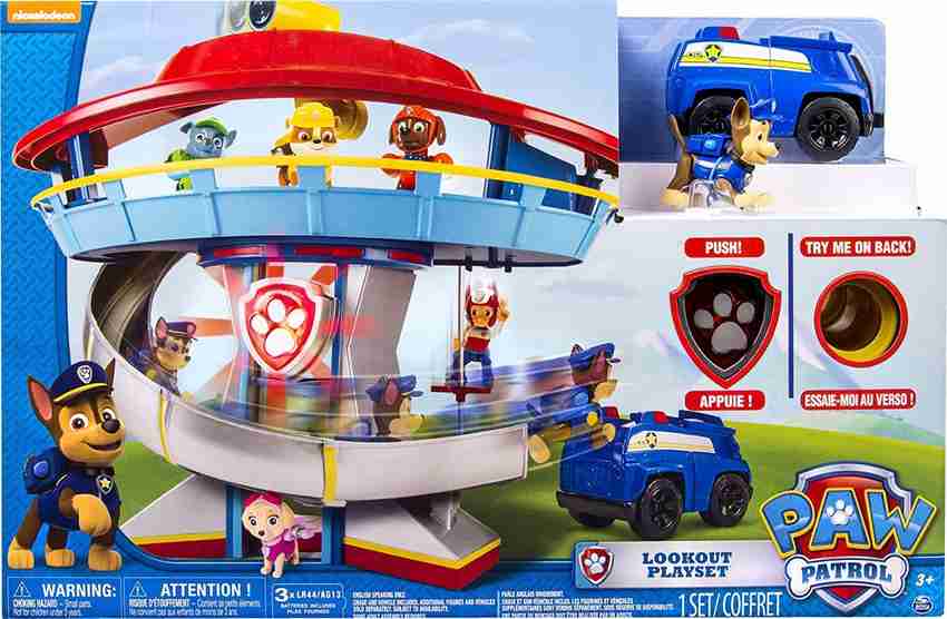 PAW PATROL Lookout Tower Playset Toys for Boys 3 Years Above