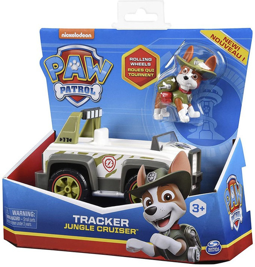 PAW PATROL Tracker s Jungle Cruiser Vehicle with Collectible Figure for Kids Aged 3 and up Tracker s Jungle Cruiser Vehicle with Collectible Figure for Kids Aged 3 and up Buy Action